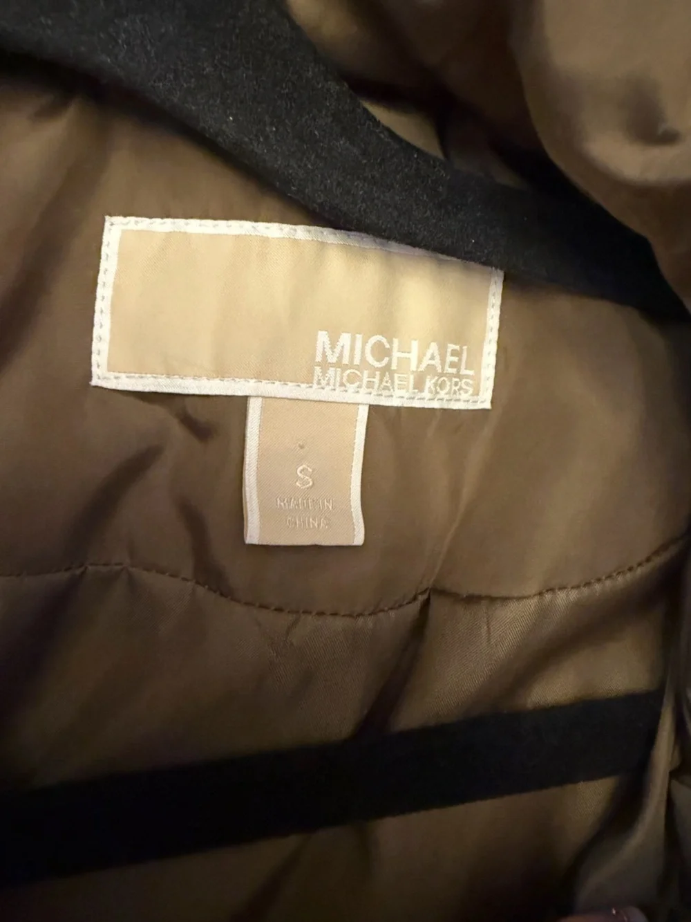 Michael Kors sleeveless quilted